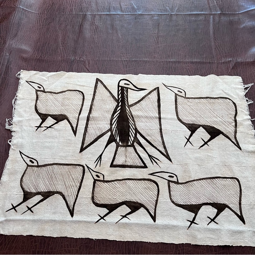 Mud cloth art printing